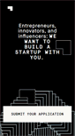 Mobile Screenshot of elevationstartups.com